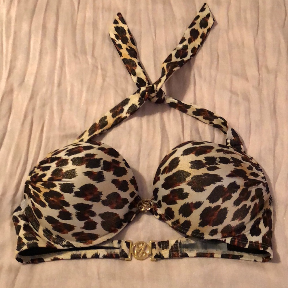Victoria’s Secret Bombshell Leopard Bikini Top